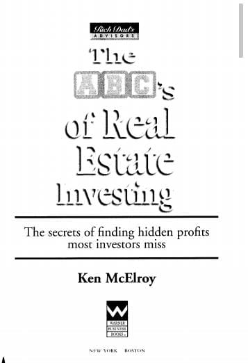 The ABC's of Real Estate Investing
